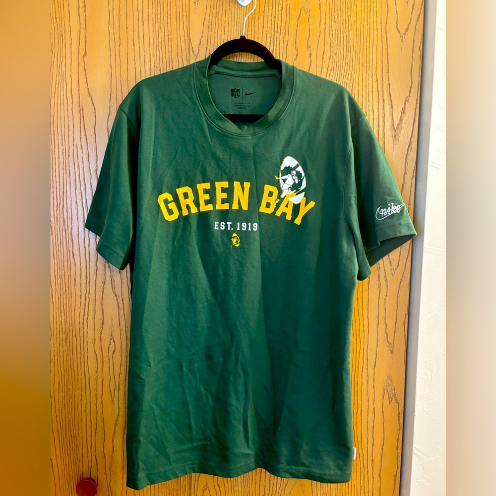 NIKE Green Bay Packers Green SL T-Shirt